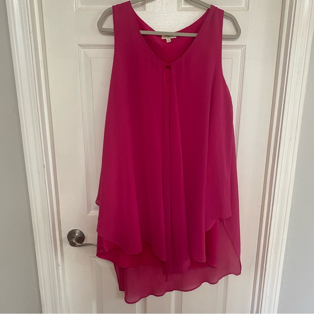 Umgee Mini Tunic Swing Shift Dress Sleeveless
Boho (L)